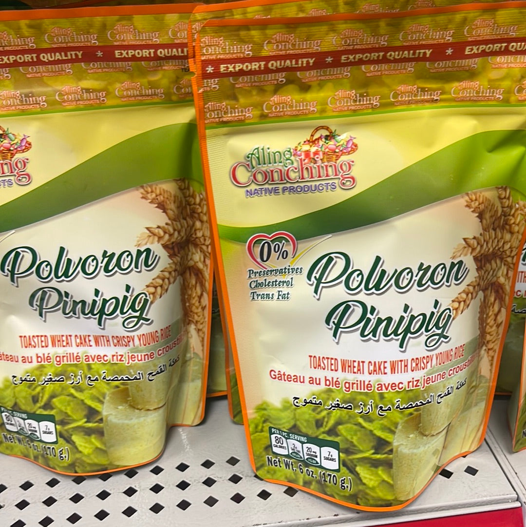 Aling Conching Toasted Wheat Cake Polvoron Pinipig