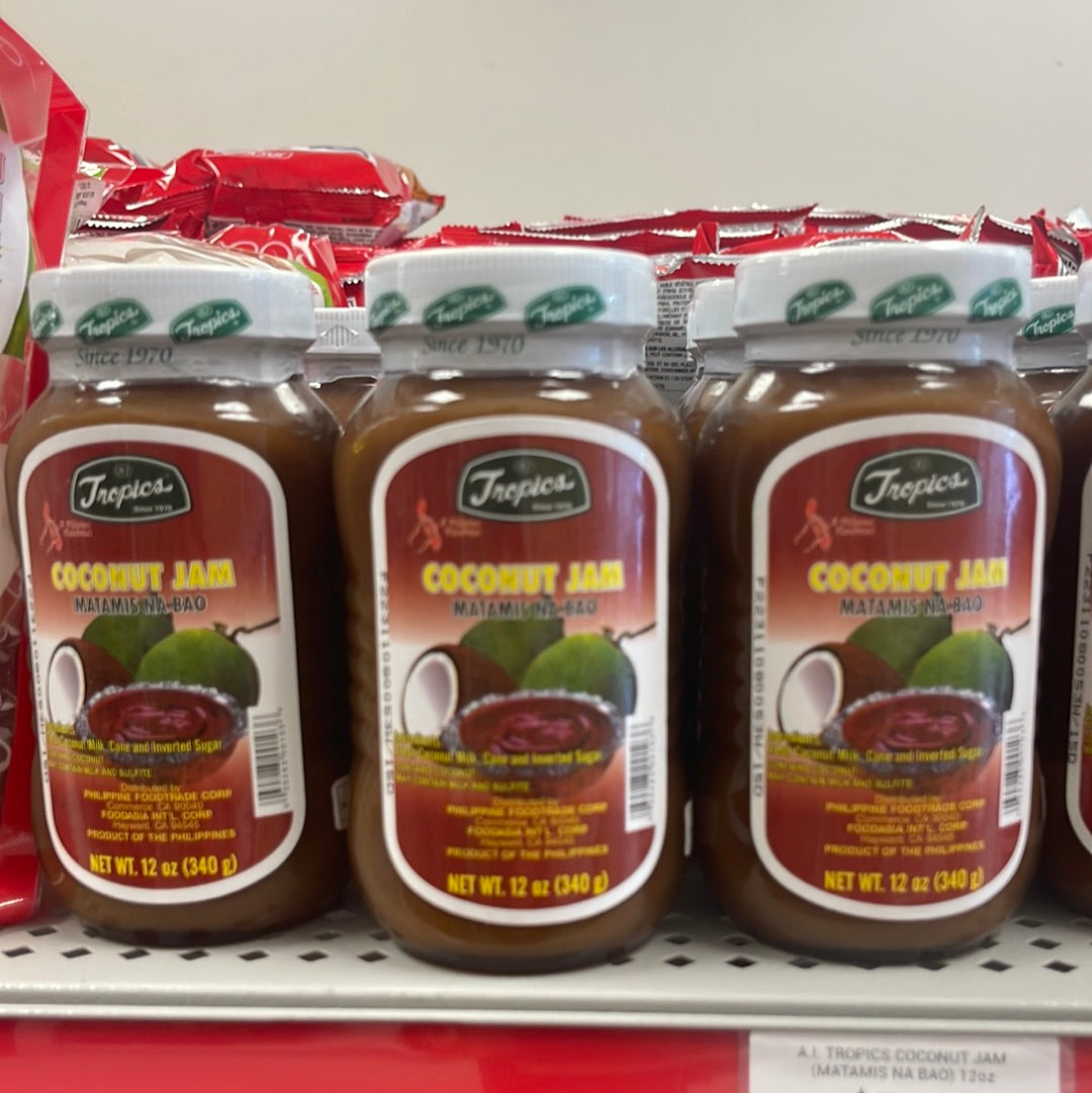 A.I Tropics Coconut Jam ( Matamis Na Bao) 12 oz
