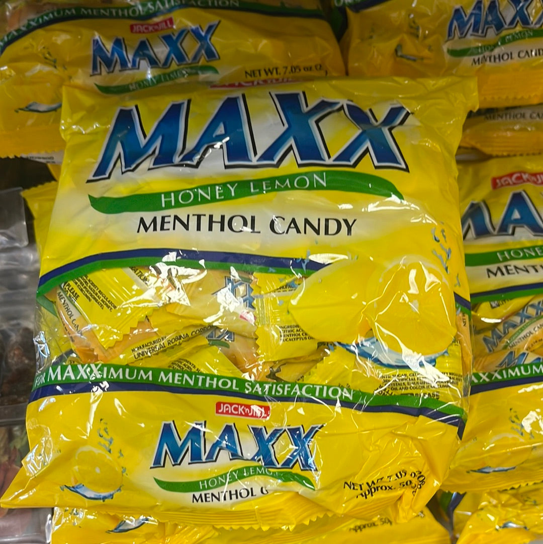 Maxx Menthol Candy Lemon 200 G