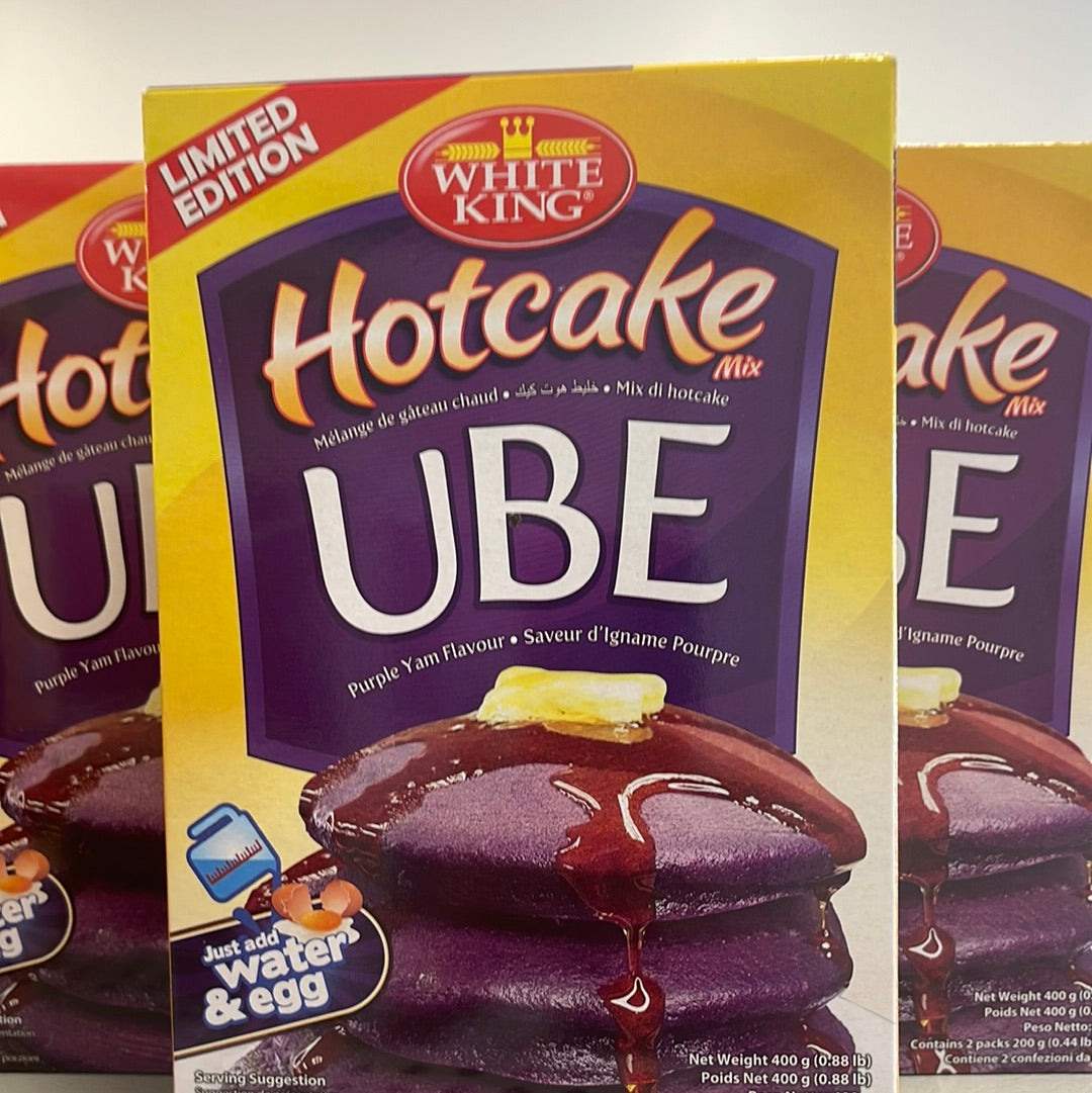 White King Hot Cake and Waffle Mix ube 400 g