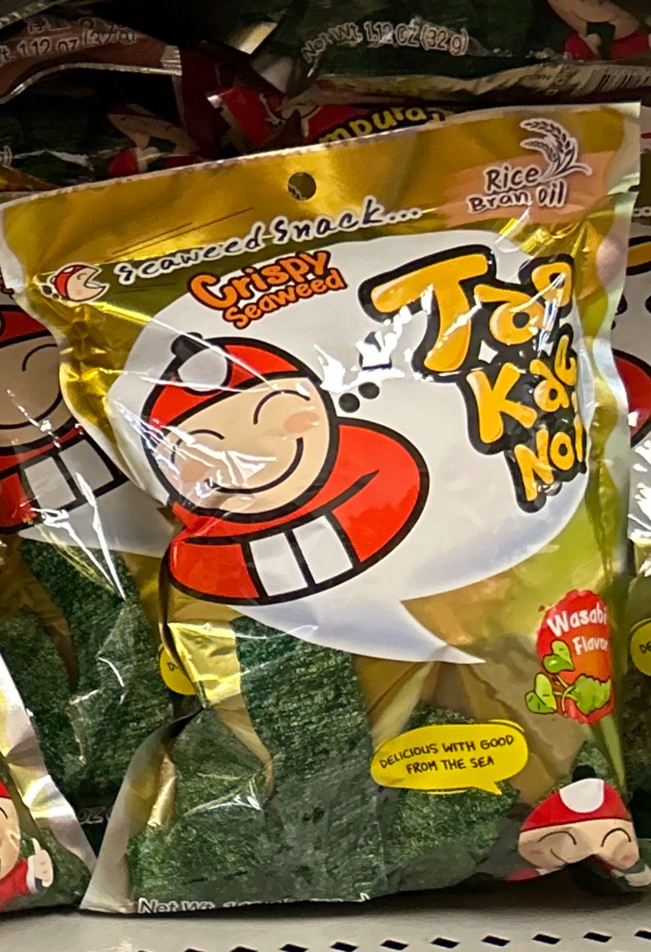 Tao Kae Noi Crispy Seaweed Wasabi Flavor