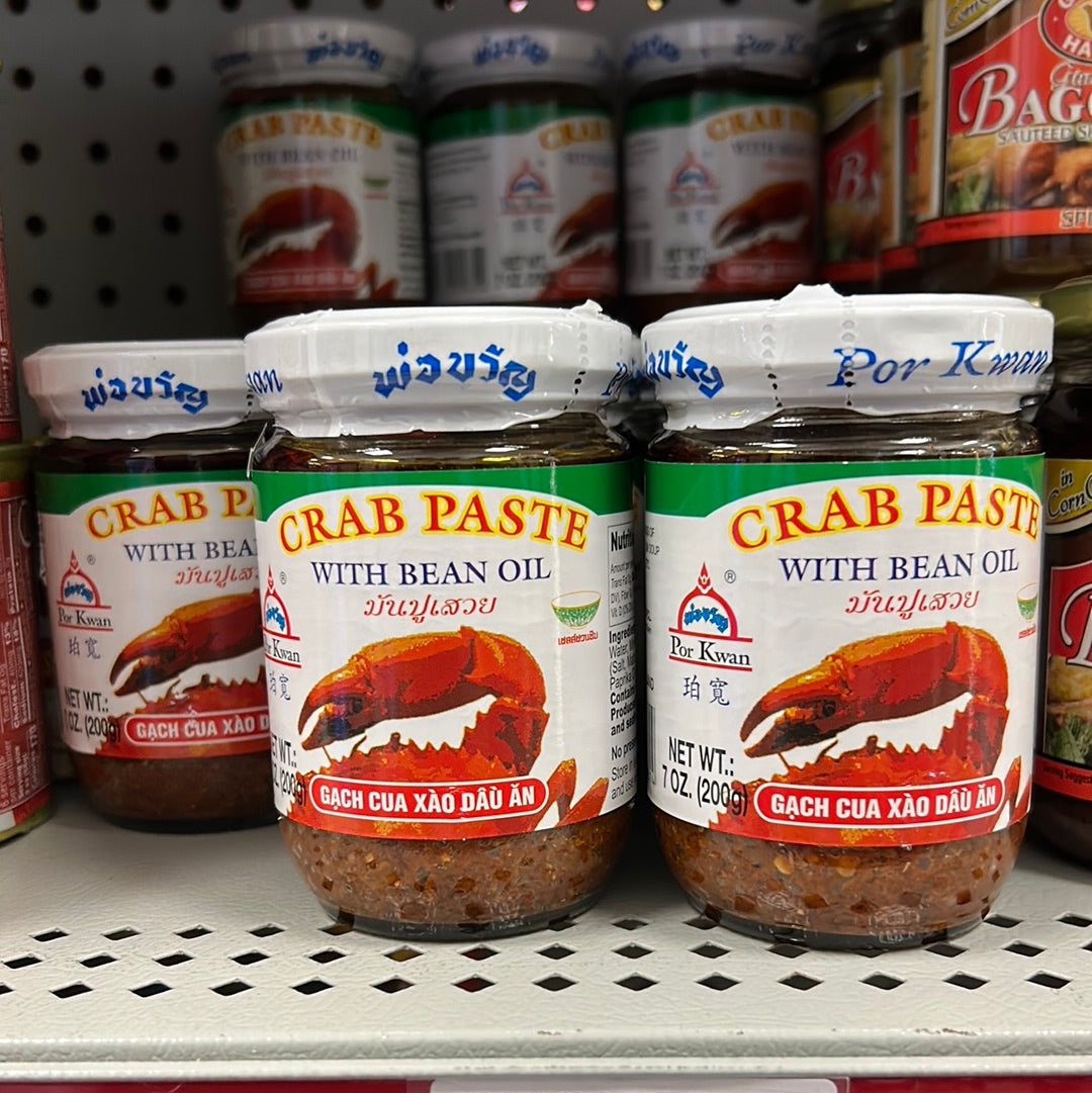 Pork wan Crab Paste with Soybean Oil 7oz