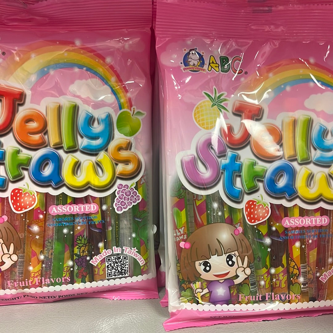 ABC Jelly Straws Assorted