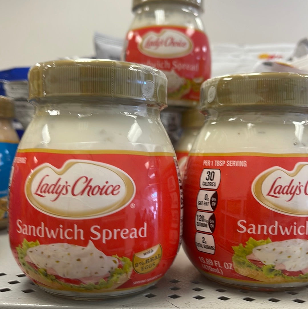 Lady's Choice Sandwitch Spread 15.890z