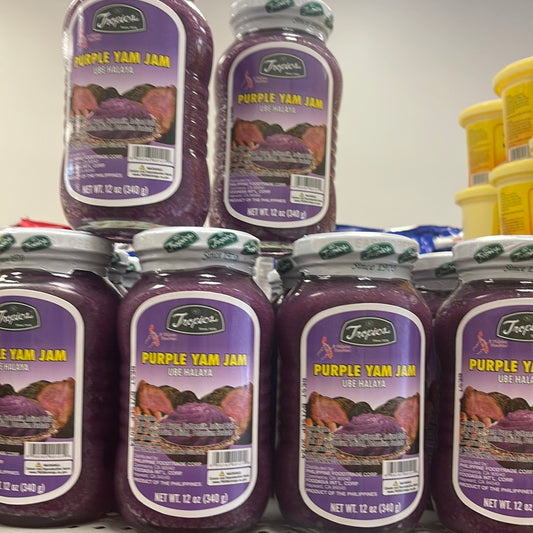 A.I Tropics Purple Yam Jam ( Ube Halaya) 12 oz